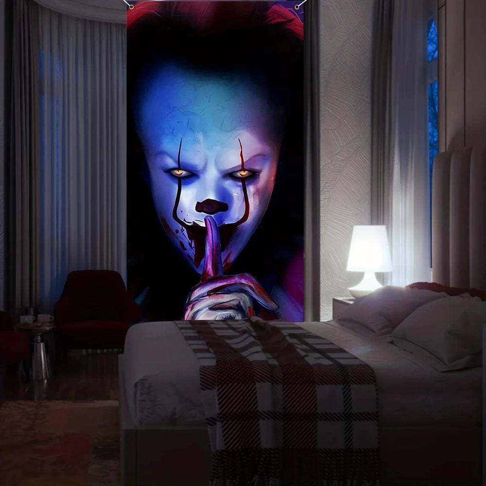 Grinfall — Haunted Clown Banner