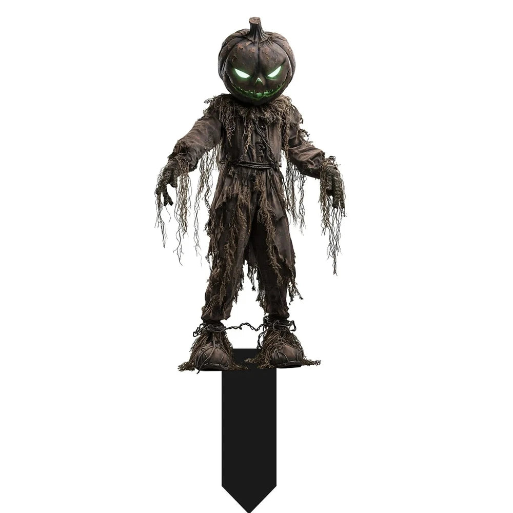 GrimCrow™ — Haunted Scarecrow Yard Prop
