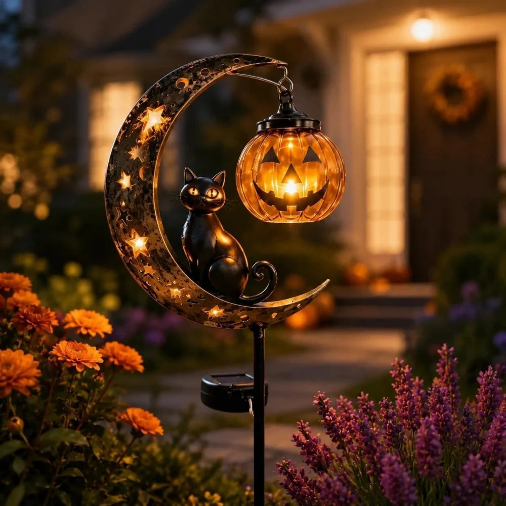 NoctiPaw™ - Gothic Cat Moonlight Stake