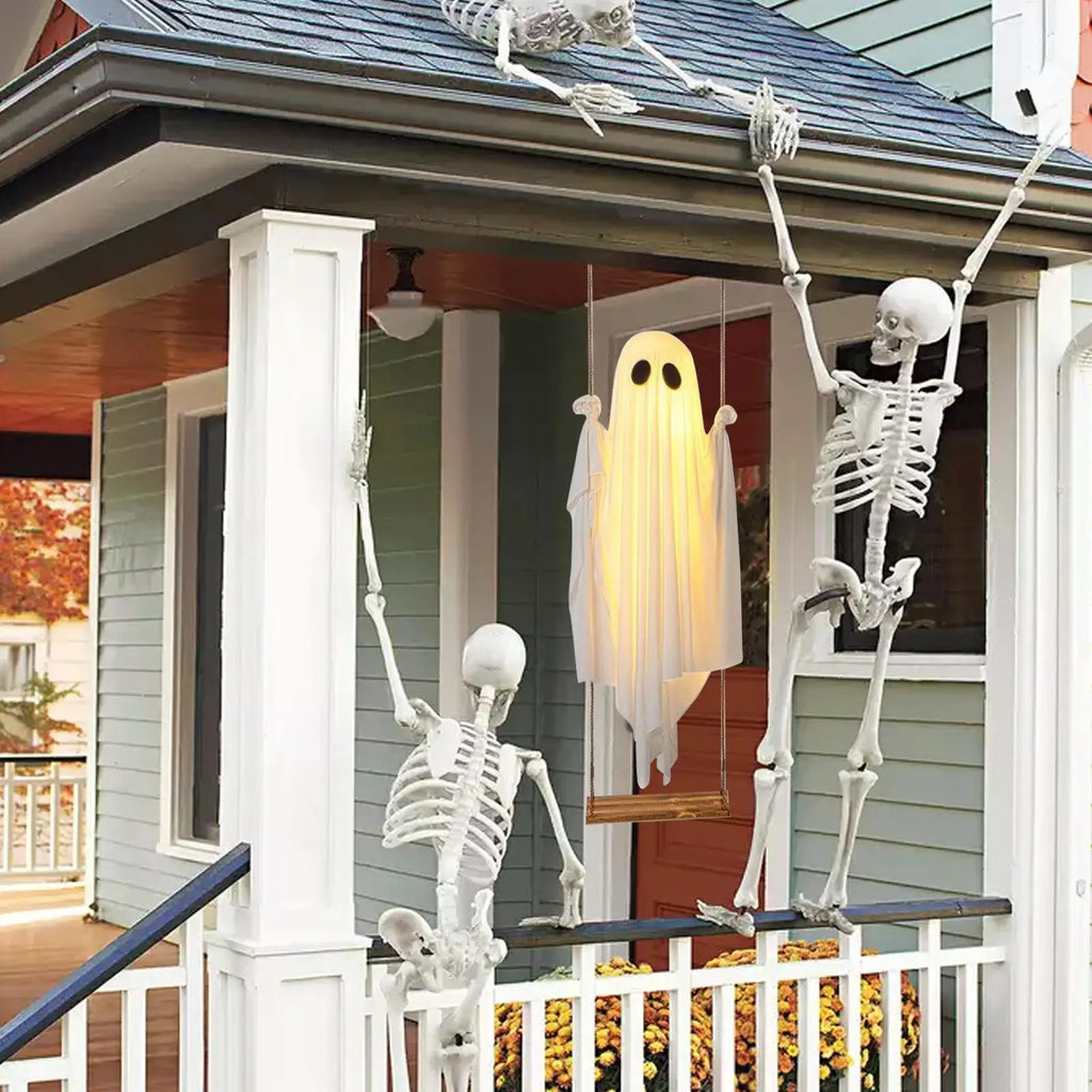 BooSwing™ — Hanging Ghost Light