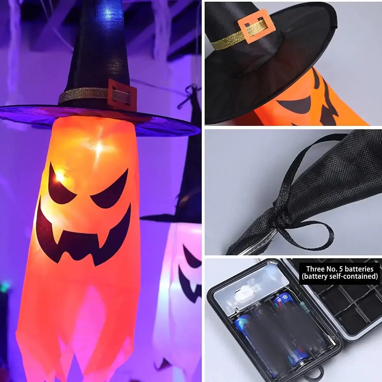 HexHats™- Enchanted Witch Hat Lights
