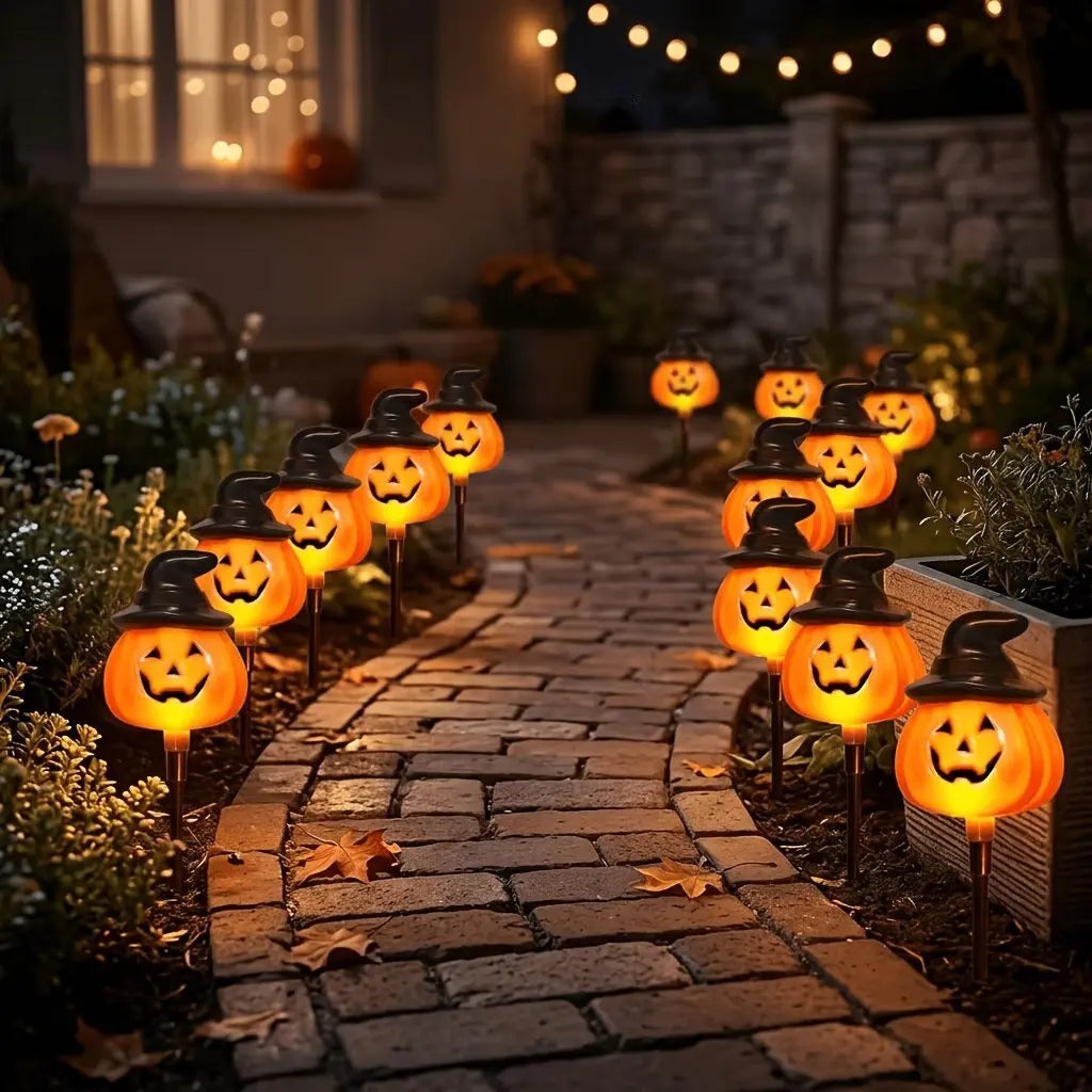 PumpkinHex™ — Solar Haunted Pumpkin Lights