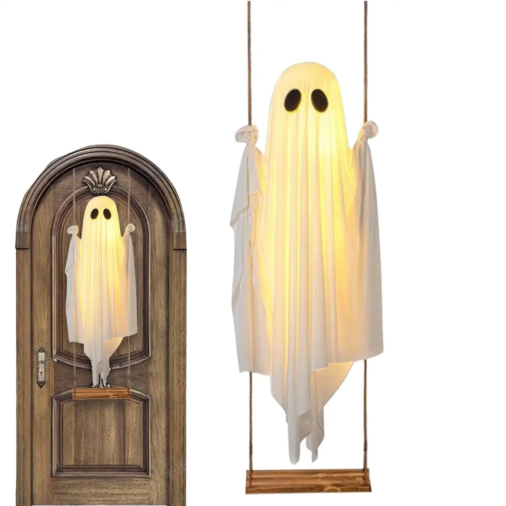 BooSwing™ — Hanging Ghost Light